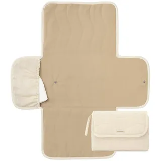 Toddlekind Mini Maven Tragbare Wickelunterlage – Aus Bio-Baumwolle, Wasserabweisend & Faltbar – Wickel-Organizer für Unterwegs, Windeltasche mit Wickelunterlage