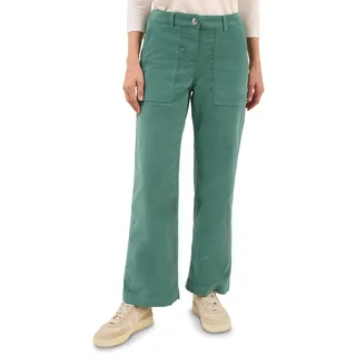 Cecil Wide Leg Cordhose Jewel Green 33