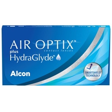 Bild Air Optix plus Hydraglyde Monatslinsen weich, 6 Stück, BC 8.6 mm, DIA 14.2 mm, +4 Dioptrien