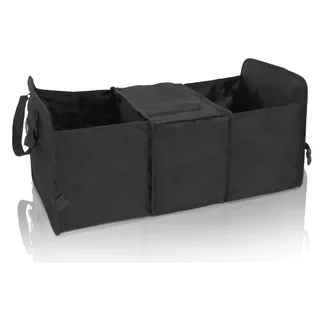Eyepower Kofferraumtasche Kühlfach 60x32x29 cm Auto Organizer Kühl-Tasche Faltbare Kofferraum Aufbewahrungs-Box Schwarz