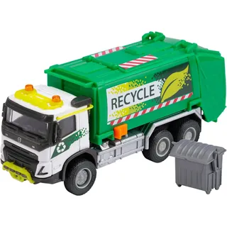 MAJORETTE Spielzeug-Müllwagen Volvo FMX Garbage Collector", grün