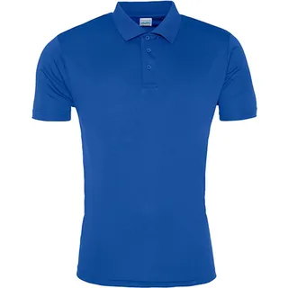 Just Cool JC021 | Herren Cool Smooth Polo / UV-Schutzfaktor 30+ - Farbe: Royal Blue - Größe: L - Blau