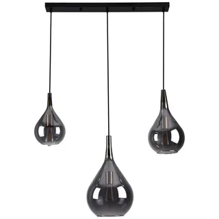 NÄVE GOTA 3-flg. 88x25 cm oval schwarz