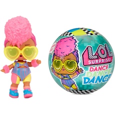 L.O.L. Surprise! Dance Puppen - 8 Überraschungen, Kleidung und Accessoires - Enthält sich drehende Tanzfläche und Tanzkarte, Sammlerstück