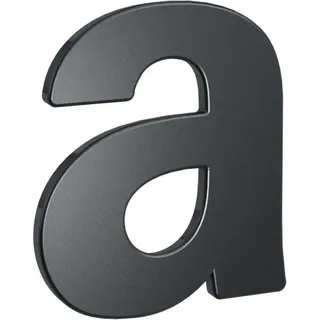 Basi Hausnummer & Buchstaben HN 160 A Stahl Anthrazit