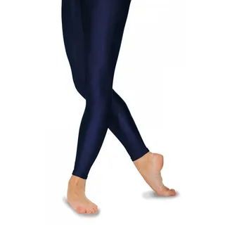 Roch Valley FLST Ballett Strumpfhosen ohne Fußteil aus Lycra Marineblau 5 (40)