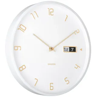 Karlsson Wanduhr Weiß