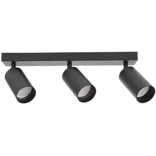 EDO Spot, Deckenleuchte MALGA, 3 schwarz 3-flammig 3x GU10 EDO777349 EDO - Schwarz