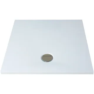 Breuer Modern Line Quadrat-Duschwanne 90 x 90 cm Kunststoff Weiß