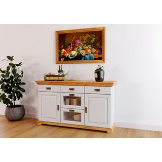 Home affaire Sideboard »Rügen« Kommode aus massiver Kiefer, FSC®, Breite 145 oder 180 cm, weiß