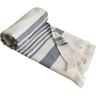 framsohn frottier Boho Living Hamamtuch 100 x 180 cm grau