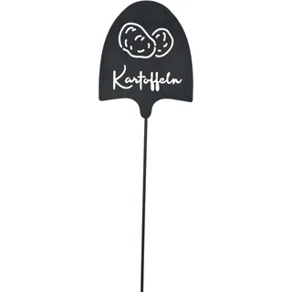 Boltze Gartenstab Kartoffeln 52 cm x 12 cm Schwarz