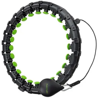 Tunturi Standard Hula-hoop-reifen Mit Gewicht - Black / Green - One Size