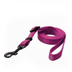 Dogman Nylon leash Iris adjustable