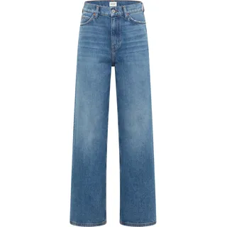 MUSTANG Weite Jeans »Style Luise Wide« Mustang 585 mittelblau 34