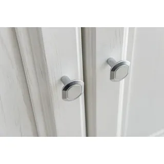 Badmöbel Antik Stil Becken Landhaus Badezimmer 60cm Waschbecken Unterschrank - Weiß