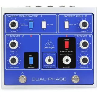 Behringer DUAL-PHASE Efekt typu Phaser, Effektpedal