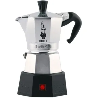 Bialetti Moka Elettrika 2 Tassen Schwarz/Silber