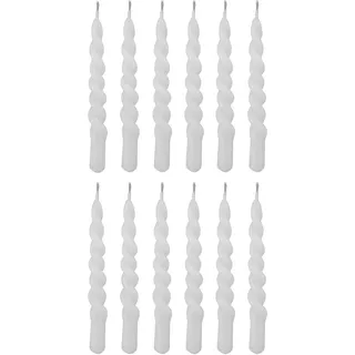 Bloomingville Twist Kerzen 12 St. weiß