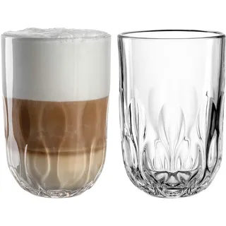 LEONARDO Latte Macchiato Glas 0,39 l 2 St.
