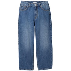 Bild Jungen Kinder Baggy Fit Jeans, - Blue Denim, 128