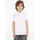 Jungen Poloshirt Kurzarm aus Bio-Baumwolle weiß Bright White 3 Jahre