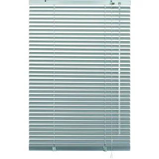 Aluminium-Jalousie 25 mm 60 x 140 cm silber