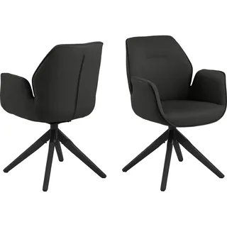 Actona Esszimmerstuhl Alma Polyester grau