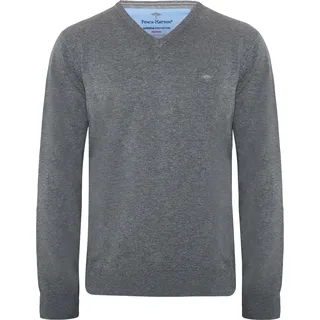 FYNCH-HATTON V-Pullover Grau XL