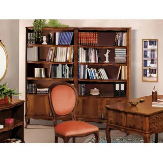 Bücherregal Holzregal Freistehendes Büroregal Elegantes braunes Bücherregal Neu - Braun