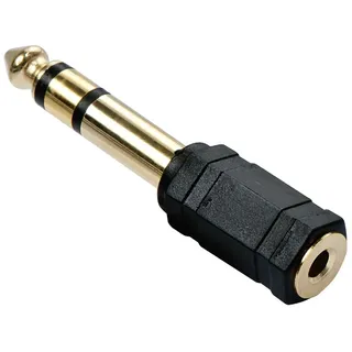 Lindy Audio Adapter 3,5mm Klinken-Stecker / 6,3mm Klinken-Buchse 0,04m (35620)