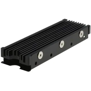 MHQJRH M.2 2280 SSD-Kühlkörper, doppelseitig, mit Thermo-Silikonpad für PC/PS5 M.2 PCIE NVMe SSD oder M.2 SATA SSD