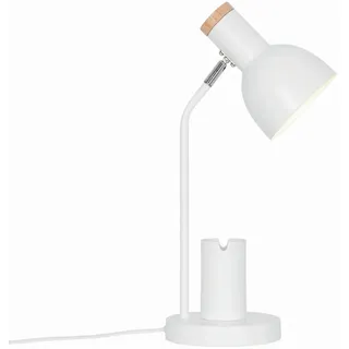 Nordlux Tischleuchte , Weiß , Metall , rund , 43.5 cm , Lampen & Leuchten, Innenbeleuchtung, Tischlampen, Tischlampen