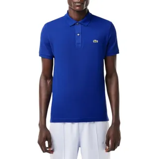 Lacoste Poloshirt aus Original-Piqué mit klassischer Passform, Blau S - Blau