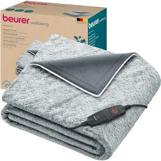 Beurer HD 75 Nordic Grey Green Planet Heizdecke - grau
