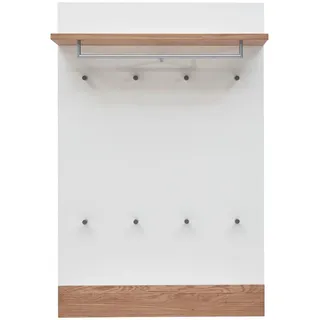 DIETER KNOLL Garderobenpaneel ARCO 92 x 140 x 28 cm Weiß