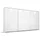 Schwebetürenschrank OTELI 368 x 214 x 68 cm Weiß