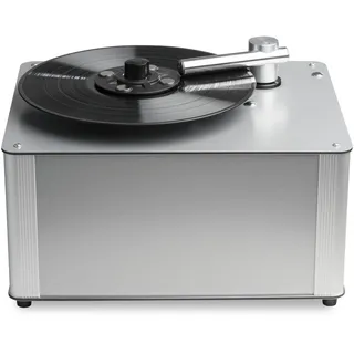 Pro-Ject VC-S3, Schallplattenreinigungsmaschine mit Vakuum, 2,5-l-Tank | Magnetische Klemme, Vakuummotor mit kataphoretischer Oberfläche, 2,5-l-Tank, Wash it 2 (100 ml) im Lieferumfang