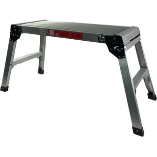 ALU Arbeitsplattform Tragegriff Klappbar Trittbank Leiter Plattform Arbeitsbühne