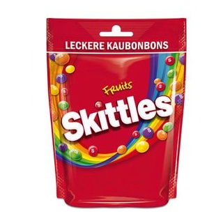 SKITTLES Fruits Kaubonbons 136,0 g