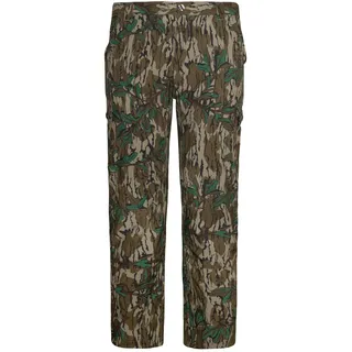 Mossy Oak Herren-Jagdhose, leicht, Camouflage-Kleidung, Greenleaf, Größe M