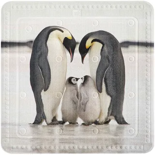 KLEINE WOLKE Duscheinlage »Jacksons« mit Saugnäpfen, schwarz-weiß