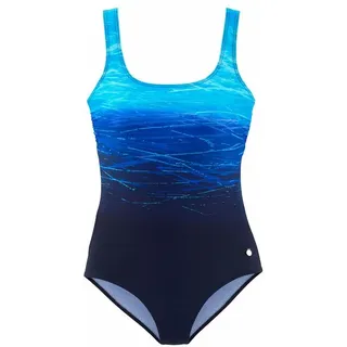 LASCANA Badeanzug Damen Blau 38 Cup F