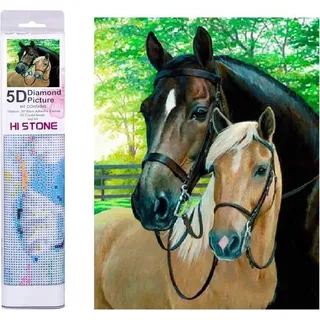 Norimpex Diamantmosaik - Zwei Pferde 1006540