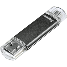 Bild von FlashPen Laeta Twin 32 GB grau USB 2.0 00123925