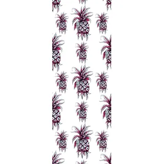 queence Vinyltapete »Ayat« bedruckt   tropisch glatt 90x250cm, selbstklebend, kinderleichte Anbringung,, Sticker, lila