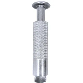 Versenkbarer Bodenanker Bodenhülse aus Edelstahl 12mm für Pool Schwimmbad Plane (Für Steinflächen)