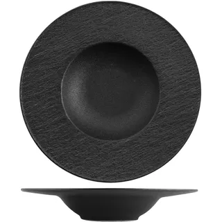 H&H Set 2 Pastateller Skin 28 cm schwarz