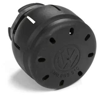 Volkswagen 5N0803910 Abdeckkappe Schutzkappe Anhängervorrichtung schwenkbar Kugelkopf, schwarz