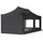 Faltpavillon 3 x 6 m inkl. 4 Seitenteile Schwarz